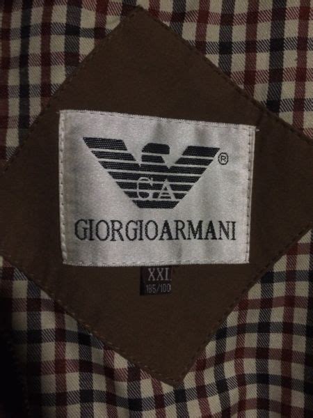 fake giorgio armani suit